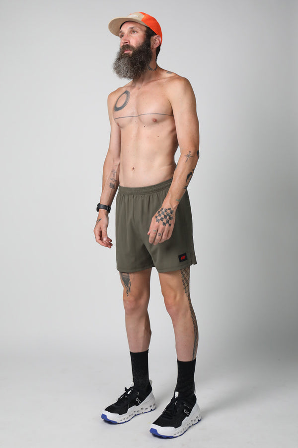 R5 - Men's 5" Running Short - Olive
