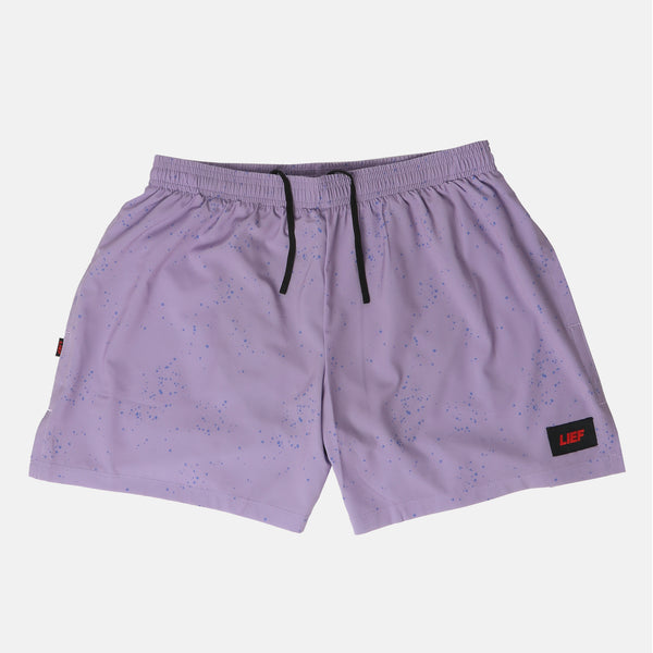 R5P - Men's 5" Running Short with Side Pockets - Splatter House - Purple