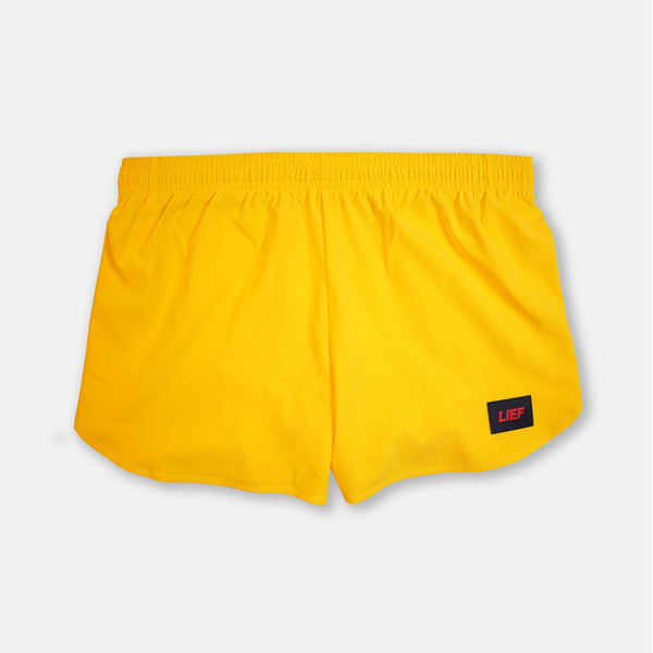 S3 - Men's 3" Split Running Short - Cyber Yellow