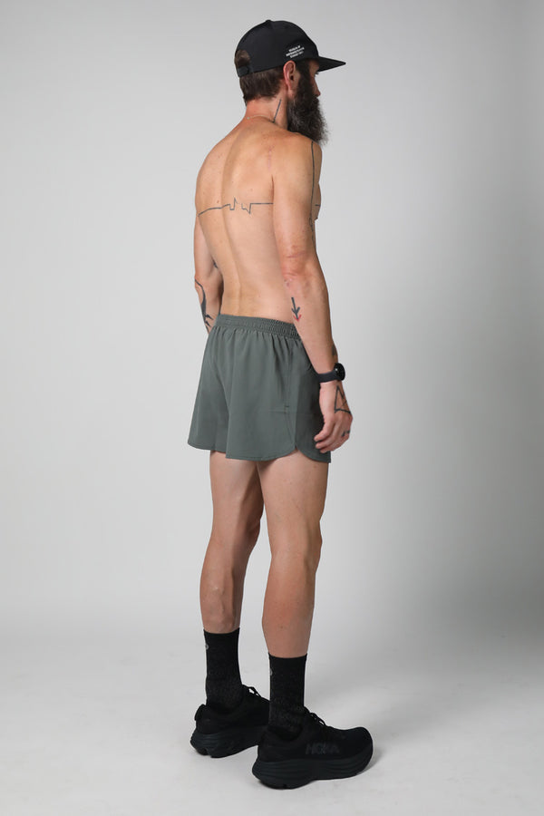 S3 - Men's 3" Split Running Short - Eucalyptus