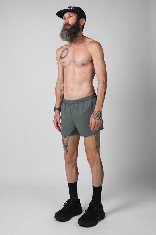 S3 - Men's 3" Split Running Short - Eucalyptus