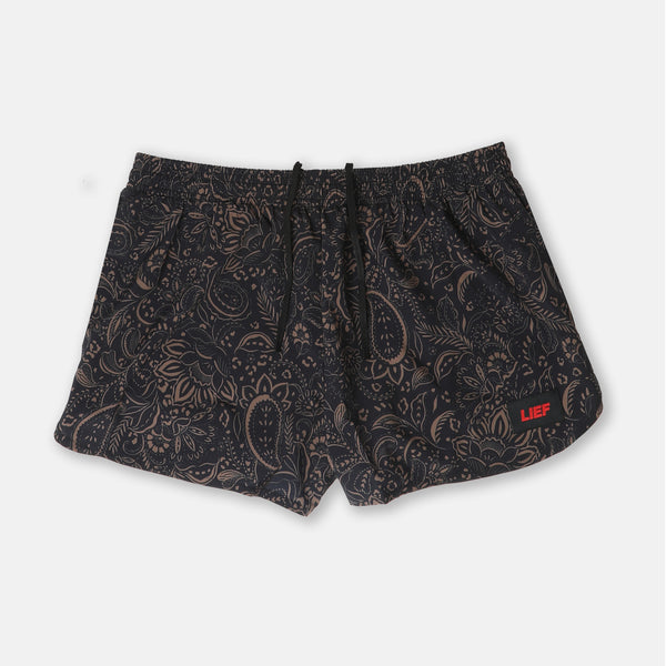 S3 - Men's 3" Split Running Short - Pazed and Confused - Black
