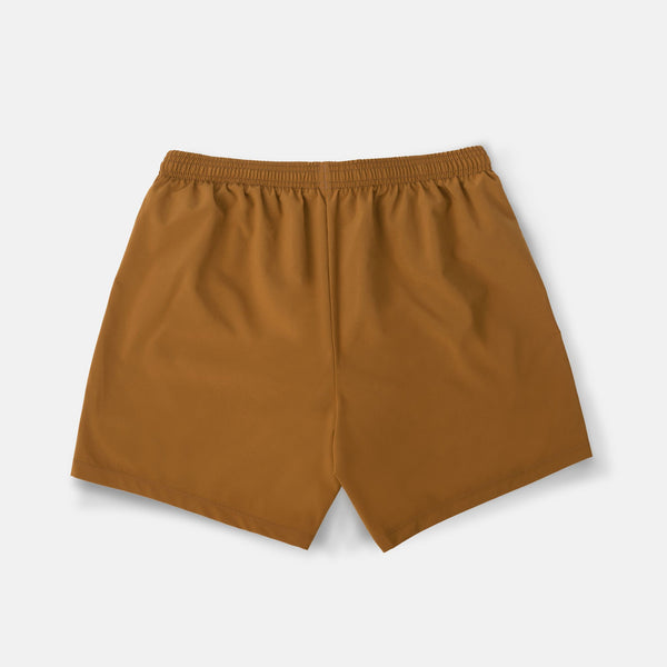 R5 - Men's 5" Running Short - Burnt Caramel