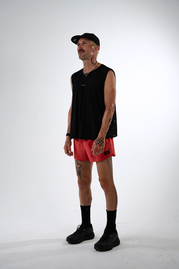 S3 - Men's 3" Split Running Short - El Rojo