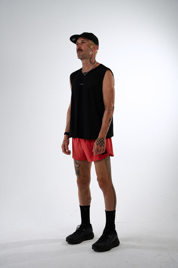 S3 - Men's 3" Split Running Short - El Rojo