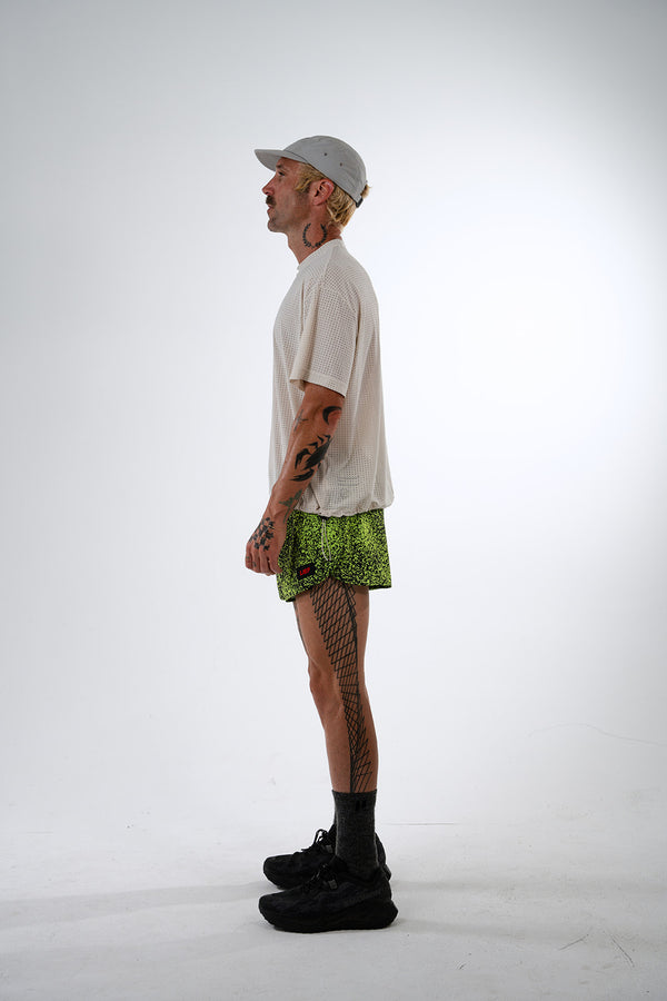 S3 - Men's 3" Split Running Short - Neo Biscuit
