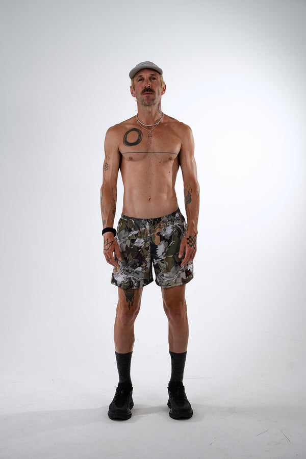 R5P - Men's 5" Running Short with Side Pockets - Buck Hunt
