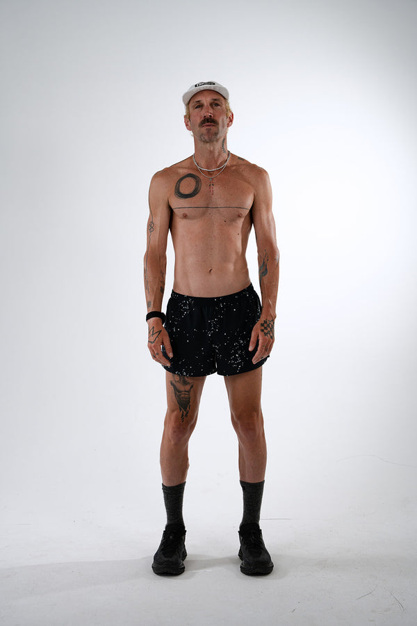 S3 - Men's 3" Split Running Short - Splatter Shack