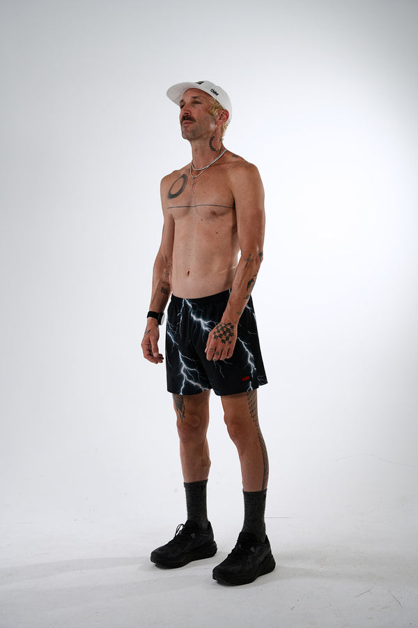 R5P - Men's 5" Running Short with Side Pockets - Juiced