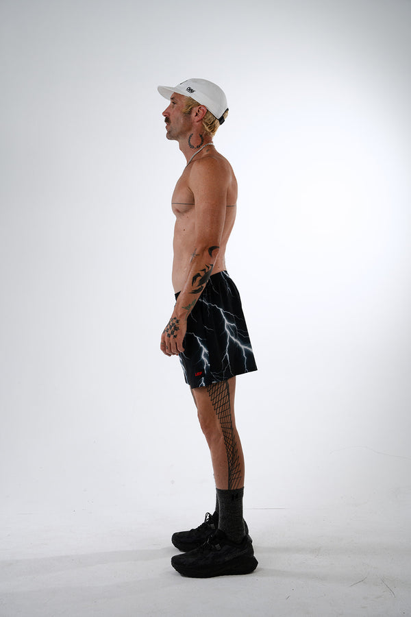 R5P - Men's 5" Running Short with Side Pockets - Juiced