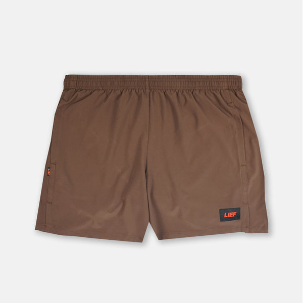 R5P - Men's 5" Running Short with Side Pockets - Coffee