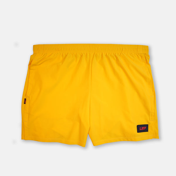 R5P - Men's 5" Running Short with Side Pockets - Cyber Yellow