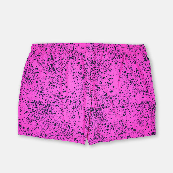 R5P - Men's 5" Running Short with Side Pockets - Splatter House - Pink