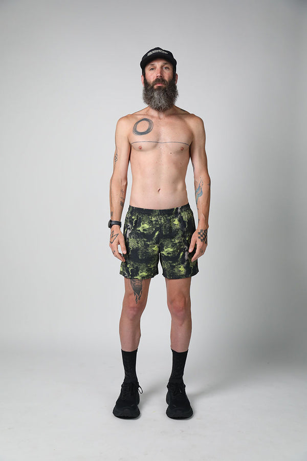 R5P - Men's 5" Running Short with Side Pockets - Acid Casket