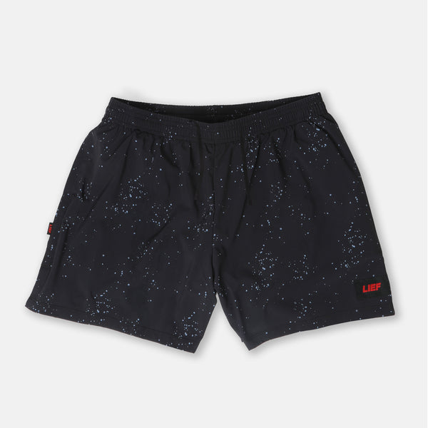 R5P - Men's 5" Running Short with Side Pockets - Splatter House - Black