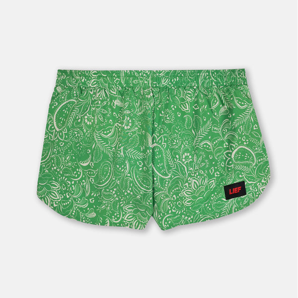S3 - Men's 3" Split Running Short - Pazed and Confused - Green