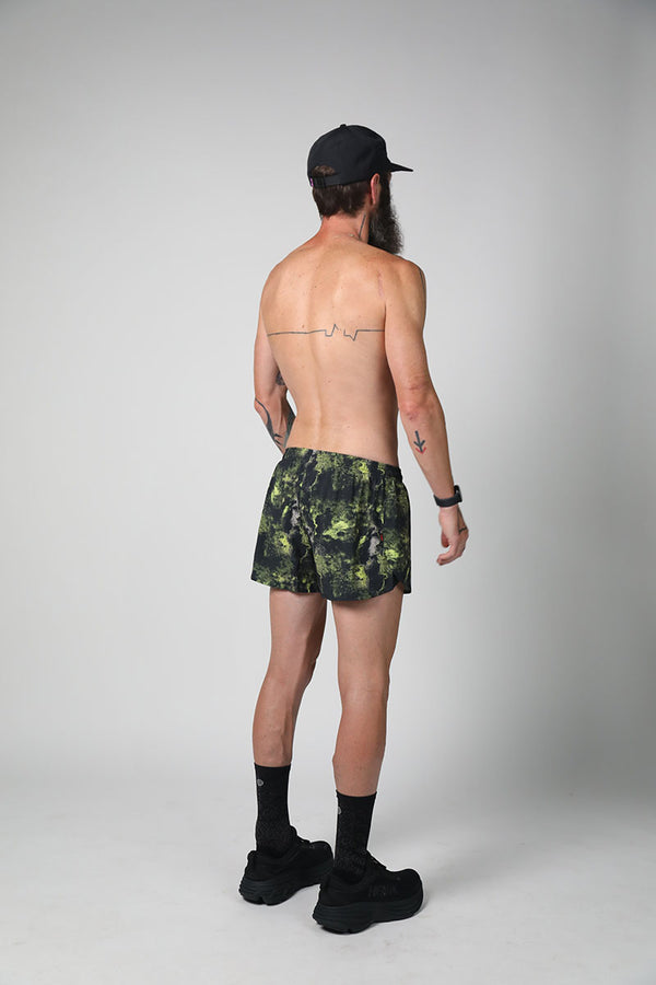 S3 - Men's 3" Split Running Short - Acid Casket