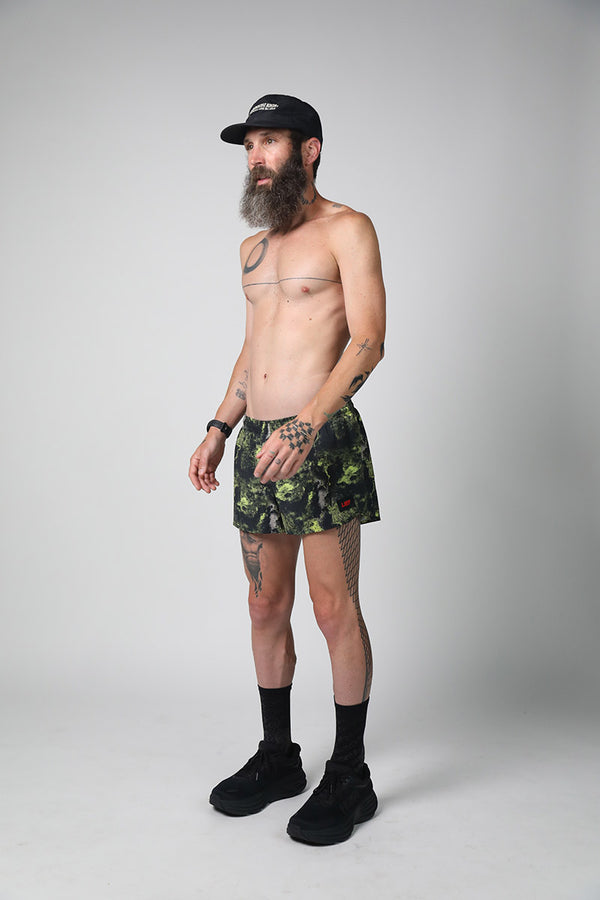 S3 - Men's 3" Split Running Short - Acid Casket