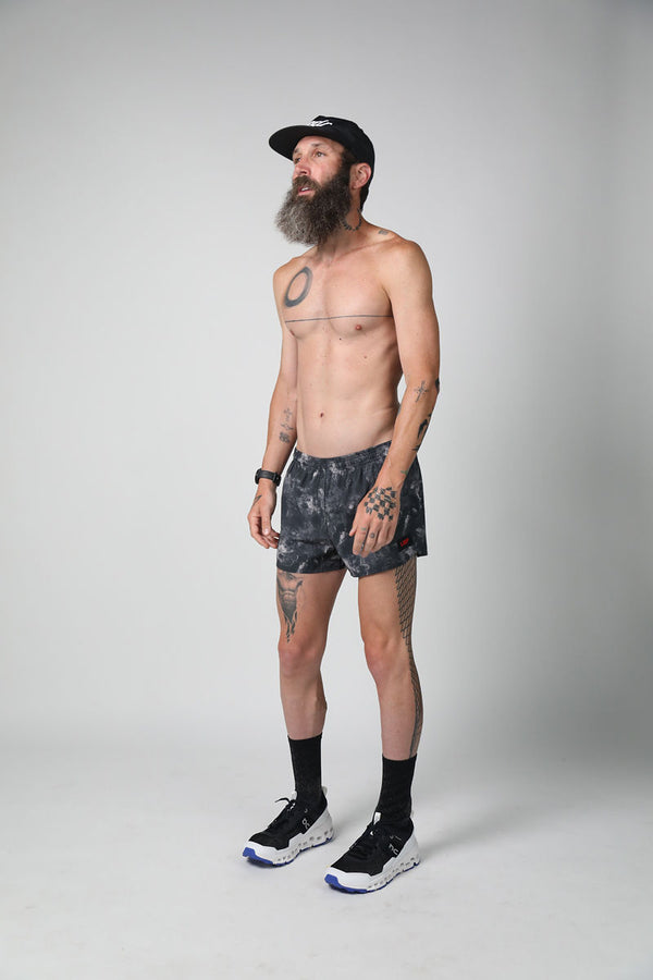 S3 - Men's 3" Split Running Short - Smoke Show